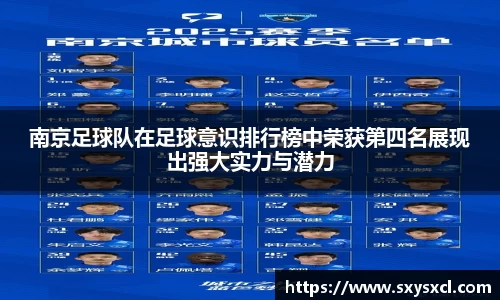 南京足球队在足球意识排行榜中荣获第四名展现出强大实力与潜力